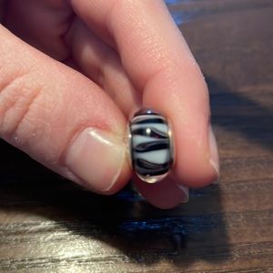 PANDORA Zebra Murano Charm